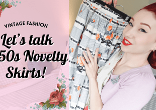 1950s novelty skirts