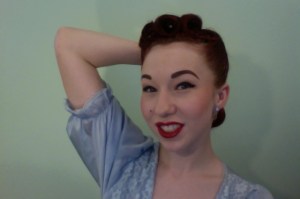 Pin each curl into your desired placement. 