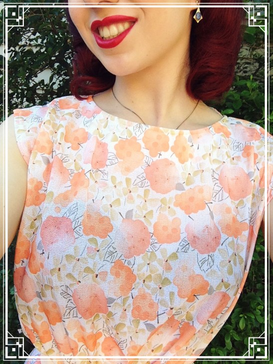 Close up of the cute print!