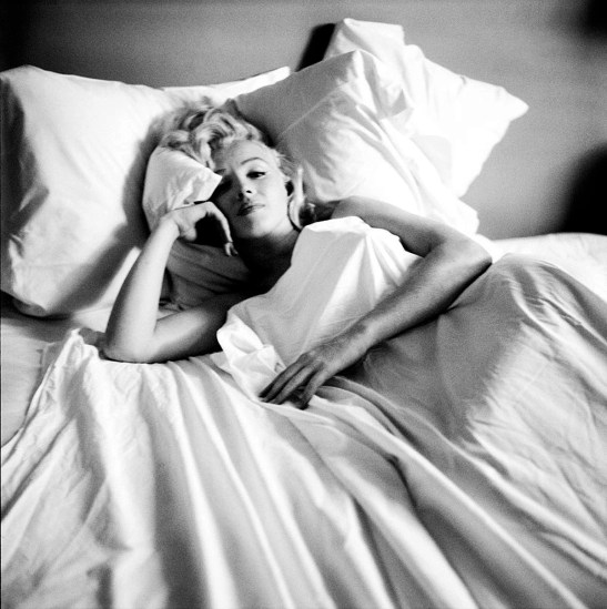 marilyn in bed
