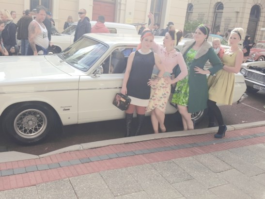 Photo by Jazz at the Freo 1960 event with The Perth Pinup Community. 